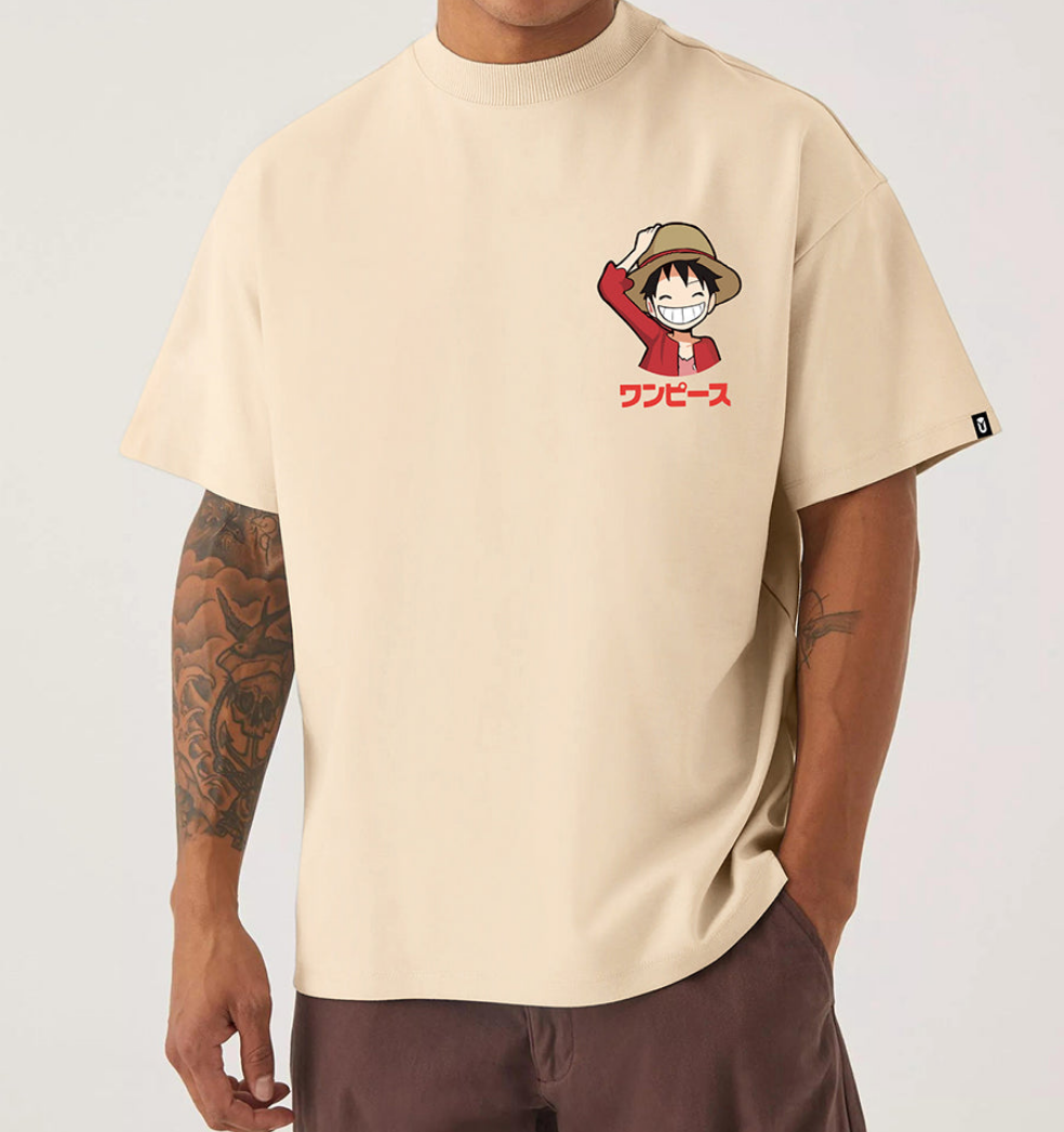 Luffy's Adventure Tee - One Piece Oversized Edition