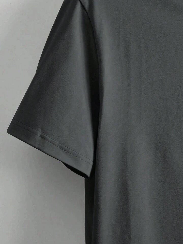 Faith Over Fear Dark Grey Oversize Tshirt