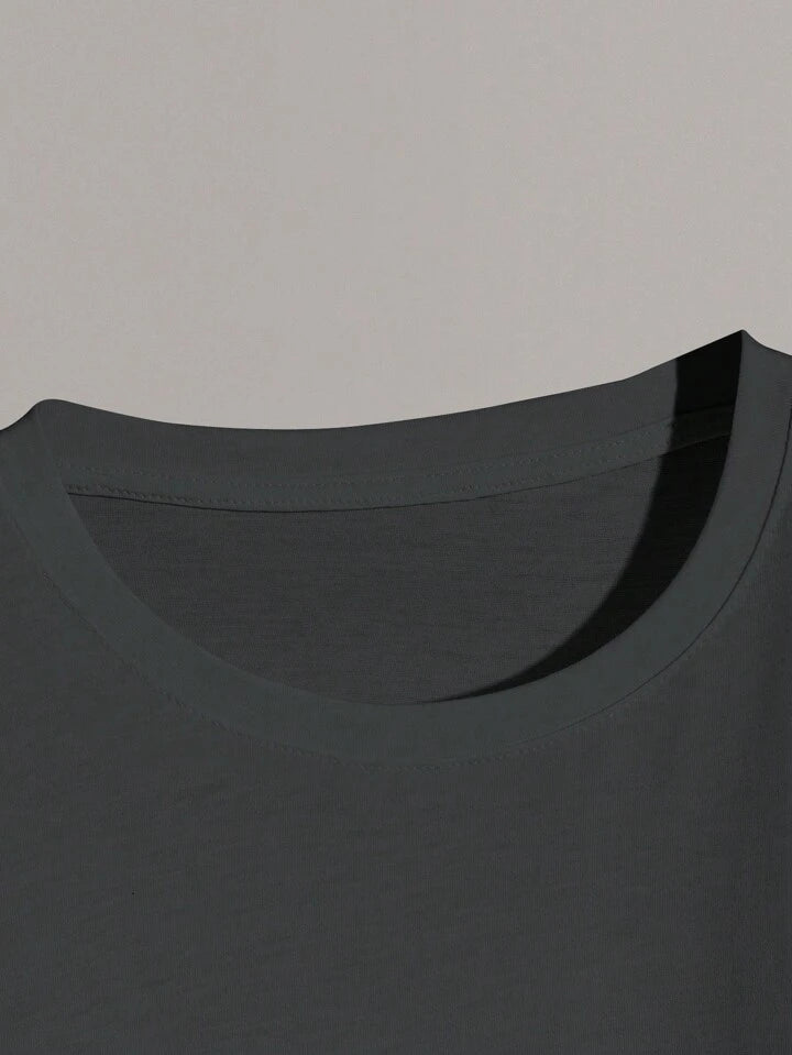 Faith Over Fear Dark Grey Oversize Tshirt