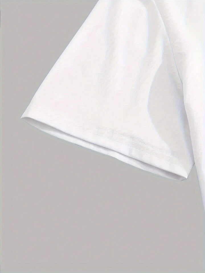 BOSTON EST 1997 White Oversize Imported Tshirt
