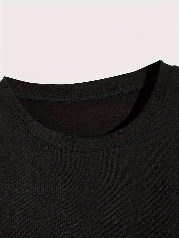 BOSTON EST 1997 Black Oversize Imported Tshirt