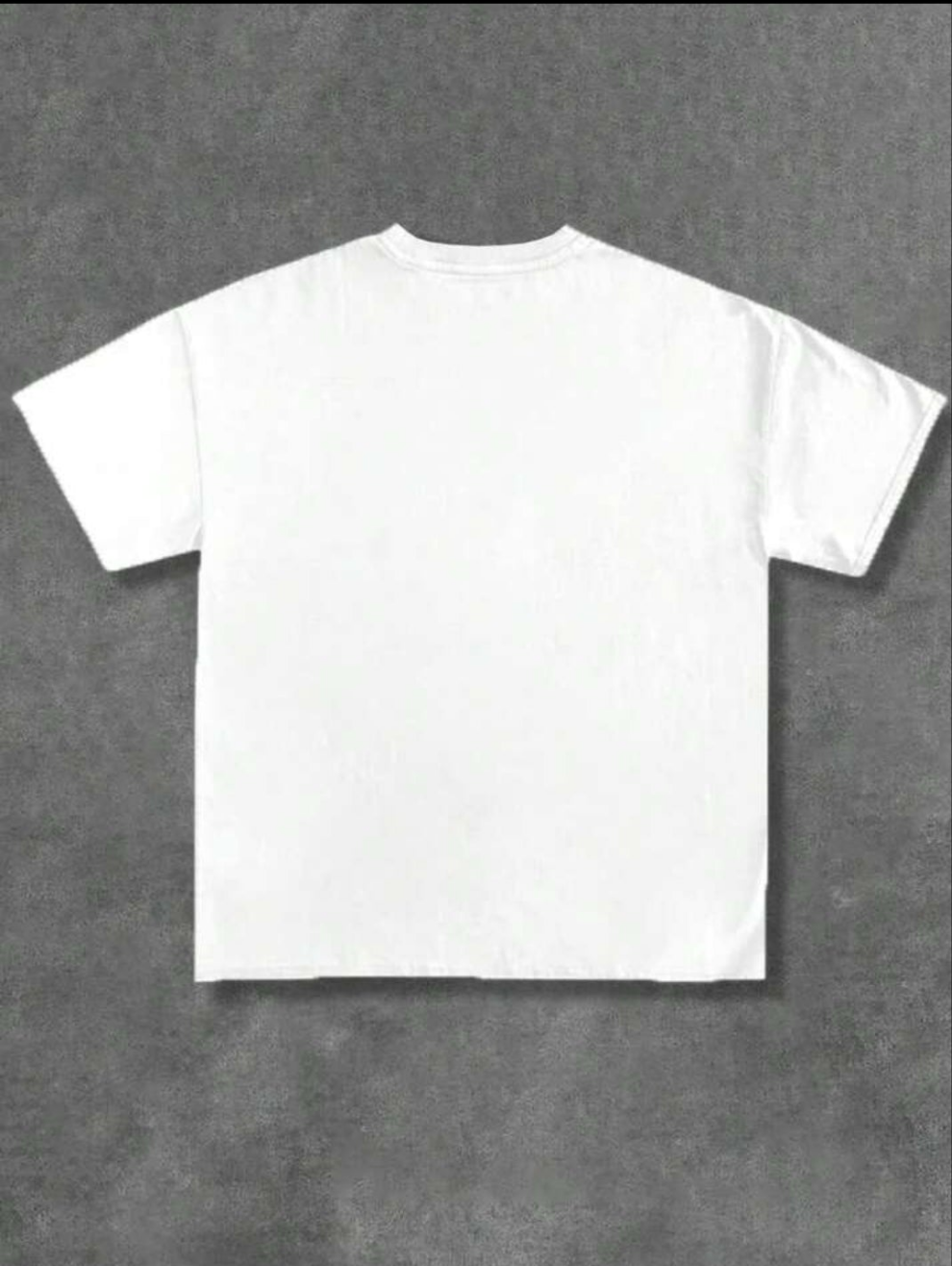 911 Racing White Off Shoulder Tshirt For Mens