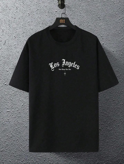 Black Good Things Take Time Oversize Imported Tshirt