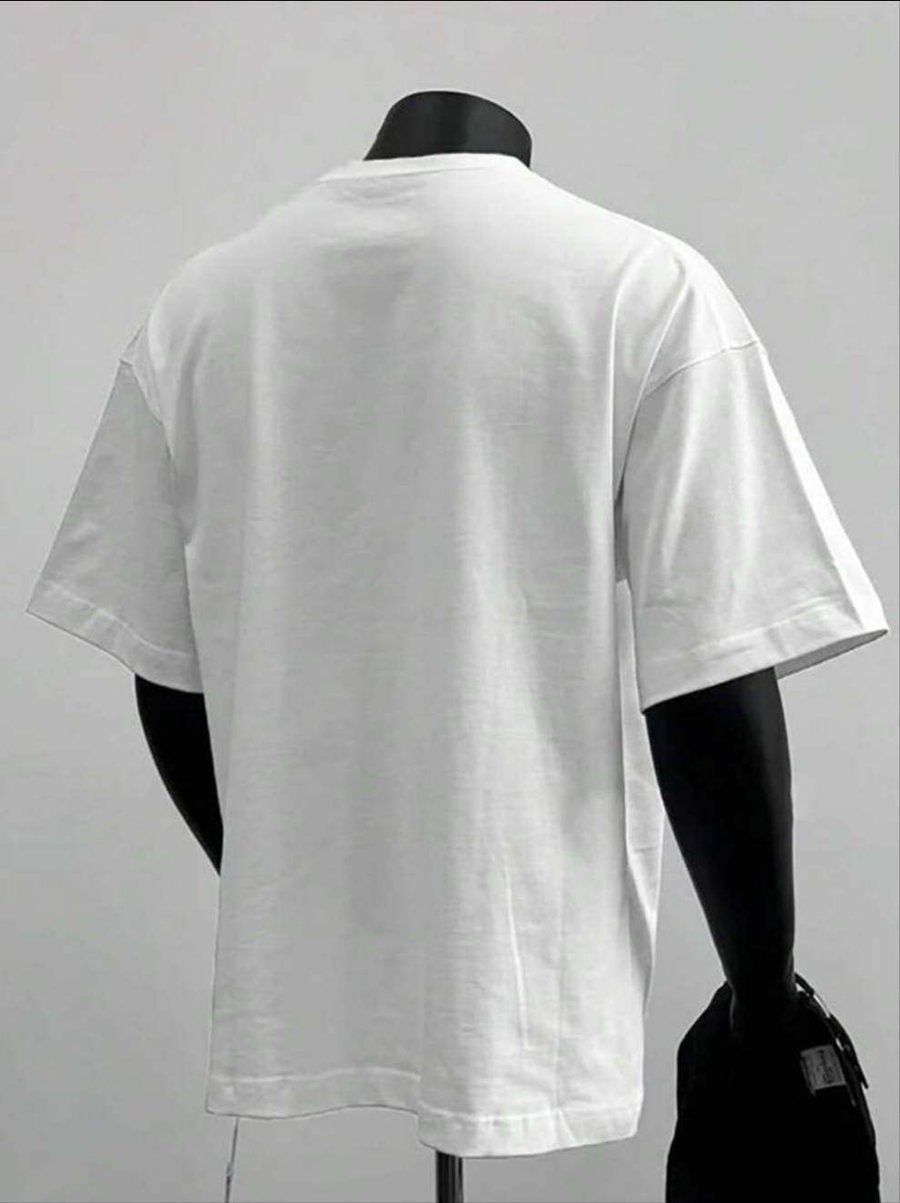 911 Racing White Off Shoulder Tshirt For Mens