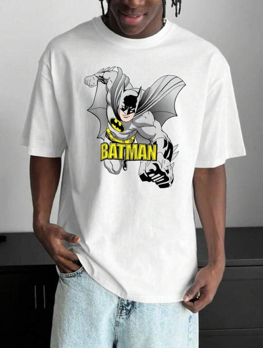 Batman Oversize Printed T-shirt For Men's