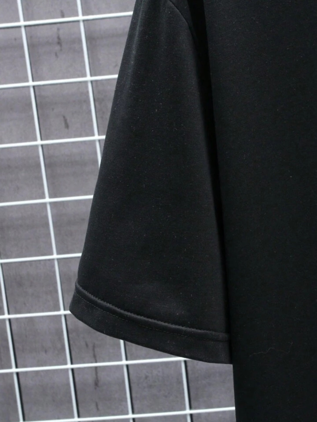 Flys Angels Black Oversize Tshirt For Mens