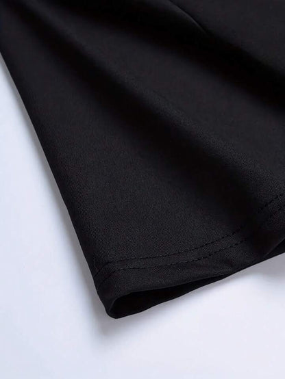 BOSTON EST 1997 Black Oversize Imported Tshirt