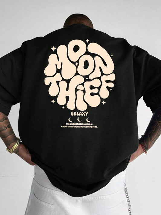 Moon Thief Printed Oversized Imported T-shirt For Men's