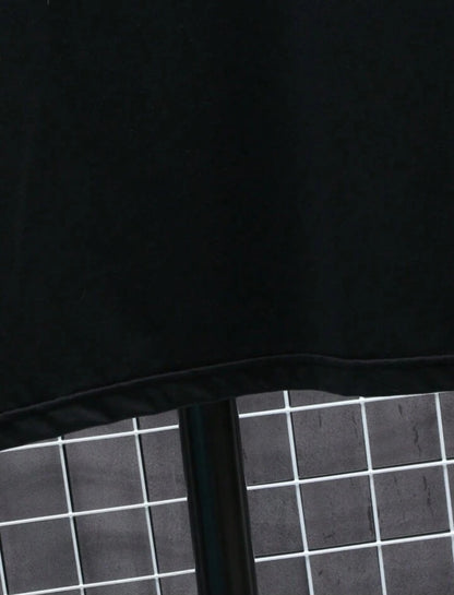 Flys Angels Black Oversize Tshirt For Mens