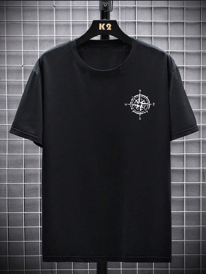 Chasing The Dream Black Off Shoulder Tshirt For Mens